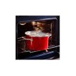 Каструля KitchenAid Steel Core, 24см, 6л, з кришкою, червона (CC003270-001)