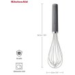 Вінчик KitchenAid Coreline, 26.2см, сірий (KAS060OHCGG)