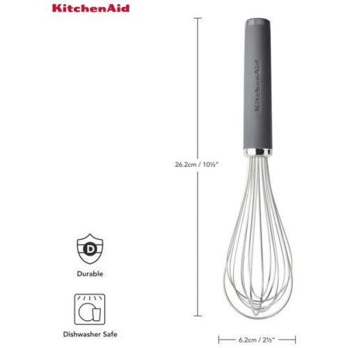 Вінчик KitchenAid Coreline, 26.2см, сірий (KAS060OHCGG)