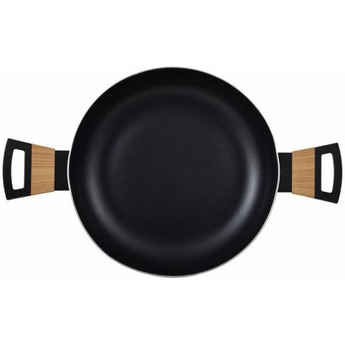 Каструля Bergner Earth black, 24см, 4.3л, з кришкою (BG-32036-BK)