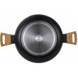 Каструля Bergner Earth black, 24см, 4.3л, з кришкою (BG-32036-BK)