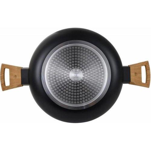 Каструля Bergner Earth black, 24см, 4.3л, з кришкою (BG-32036-BK)