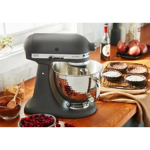 Чаша KitchenAid, 4.8л, нержавіюча сталь, з ручкою, з карбуванням (5KSM5SSBHM)
