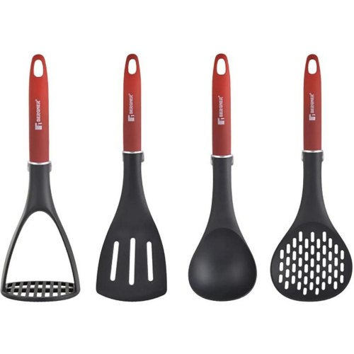 Набір кухонного приладдя Bergner Classique, 4 предмети (BG-41390-RD)