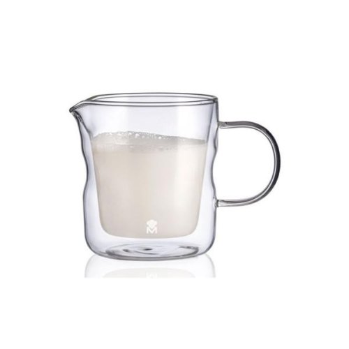 Молочник MasterPro Mixology, 440мл, з подвійними стінками, скло (BGMP-20210)