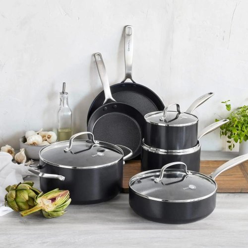 Каструля GreenPan Copenhagen, 20см, 3.1л, керамічне покриття, з кришкою (CC003345-001)