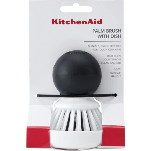 Щітка для миття посуду KitchenAid Sinkware, 9см, біла (KEG195OSBA)