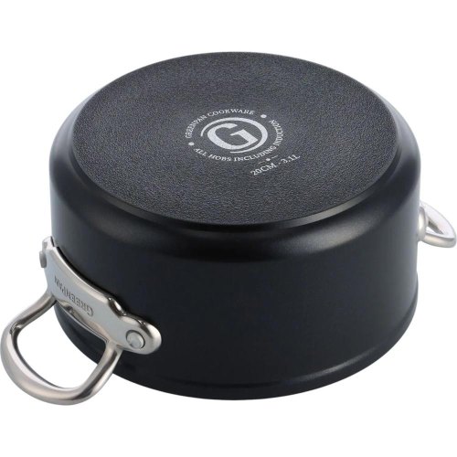 Каструля GreenPan Barcelona Pro, 24см, 4.9л, керамічне покриття, з кришкою (CC005334-001)