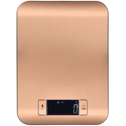 Ваги кухонні Bergner Copper, 0-5кг, мідні (BG-50058-CP)