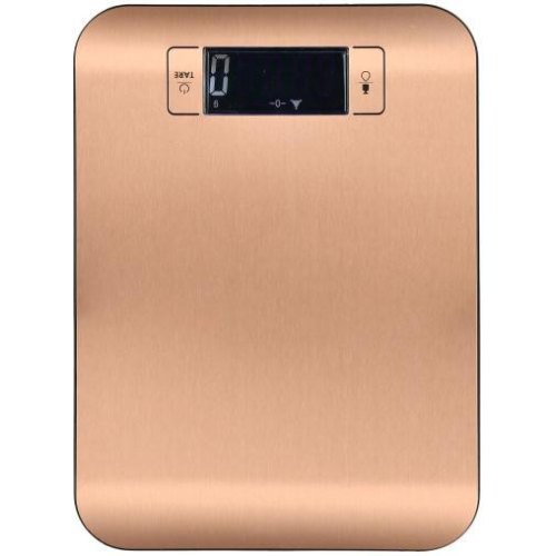 Ваги кухонні Bergner Copper, 0-5кг, мідні (BG-50058-CP)