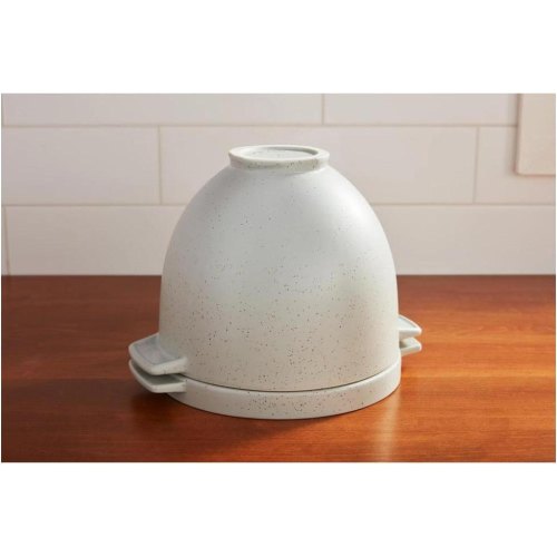 Чаша для випікання хліба KitchenAid, 4.7л, керамічна, з кришкою (5KSM2CB5BGS)