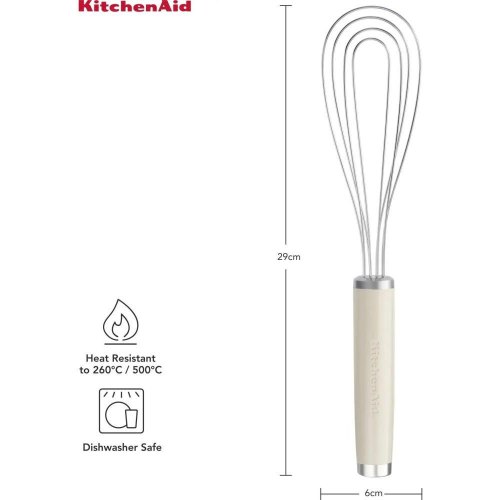 Вінчик KitchenAid Coreline, 29.3см, кремовий (KAG062OHACE)