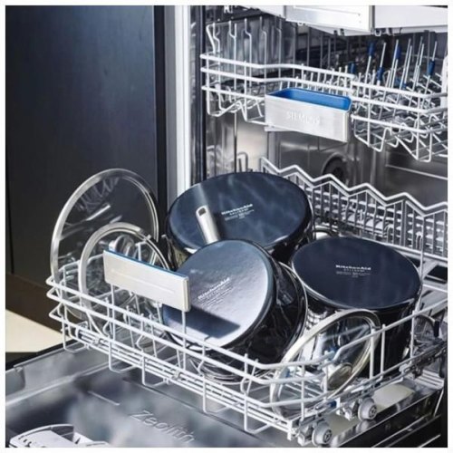 Каструля KitchenAid Steel Core, 24см, 6л, з кришкою, матова чорна (CC006001-001)