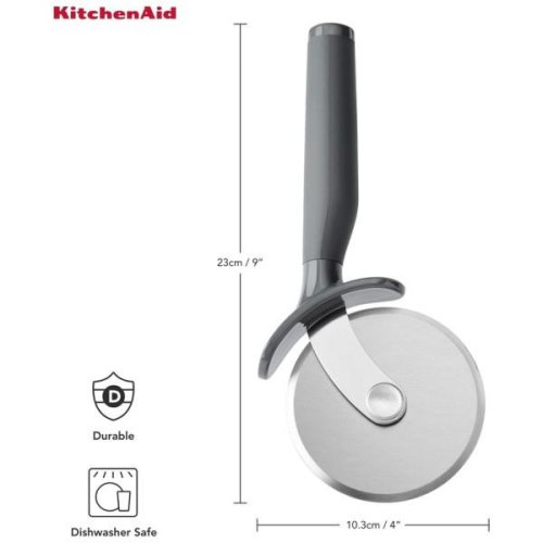 Ніж для піци KitchenAid Coreline, 22.7см, сірий (KAS113OHCGG)
