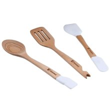 Набір кухонного приладдя Bergner Naturally, 3 предмети (BG-43050-WH-6)