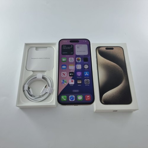 Смартфон Apple iPhone 15 Pro 256 GB Natural Titanium USED **