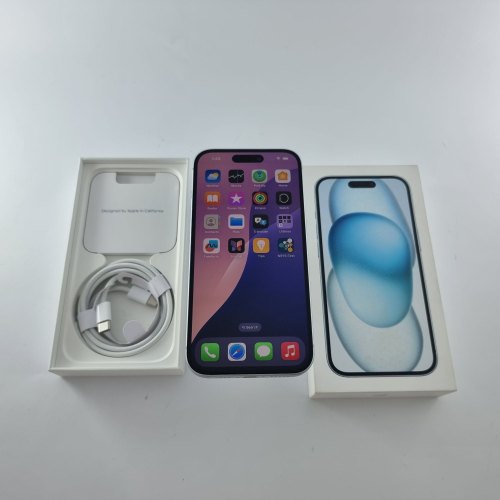Смартфон Apple iPhone 15 128 GB Blue USED **