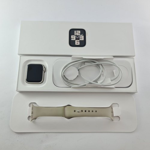 Смарт-годинник Apple Watch SE GPS Gen.2, 40mm, Starlight, Starlight Sport Band USED ** (2CMNJP300501)
