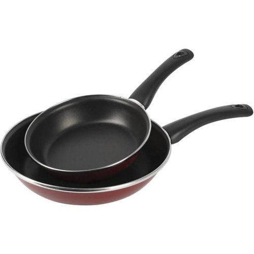 Набір сковорідок Bergner Classique, 20/26см, червоний (BGEU-5757)