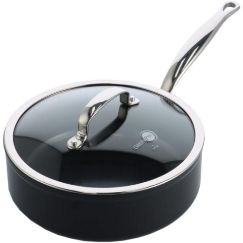 Сотейник GreenPan Barcelona Pro, 24см, 3.4л, з кришкою, керамічне покриття (CC005327-001)