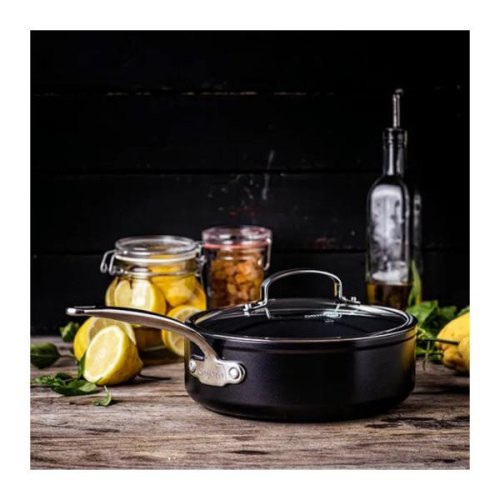 Сотейник GreenPan Barcelona Pro, 24см, 3.4л, з кришкою, керамічне покриття (CC005327-001)