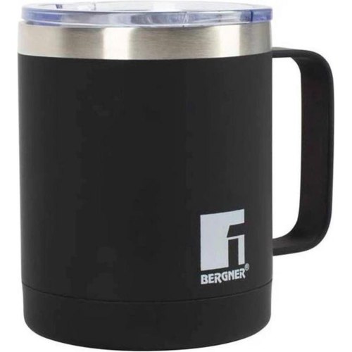 Термокухоль Bergner Coffee & tea lovers, 350мл (BG-37788-BK)