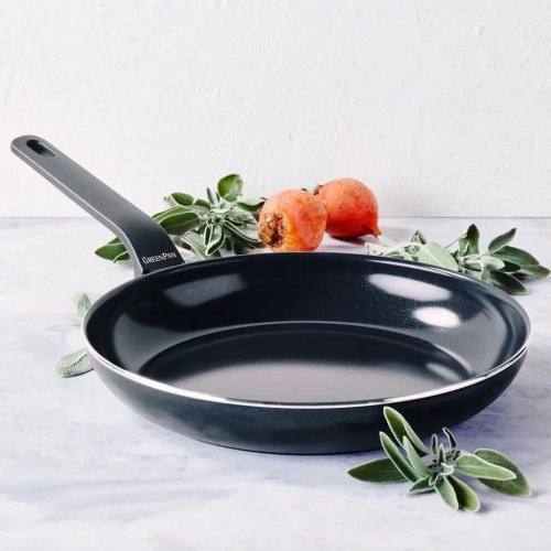 Сковорода GreenPan Essence Perforated Base, 20см, керамічне покриття (CC009038-001)