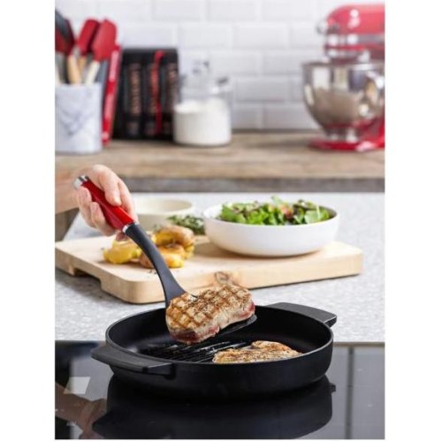 Сковорода-гриль KitchenAid Matte Oven-to-table, 26см, чавун (CC004600-001)