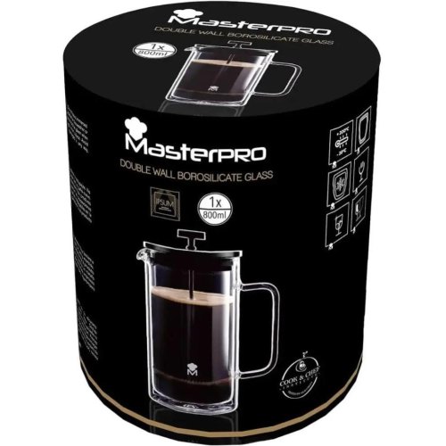 Френч-прес MasterPro Foodies mixology, 800мл (BGMP-20213)