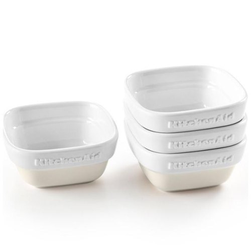 Набір салатників (піал) KitchenAid Sweet & Savory, 250мл, 4шт, порцеляна (CC000642-001)