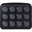 Форма для випікання мафінів MasterPro Foodies collection, на 12шт (BGMP-7342)
