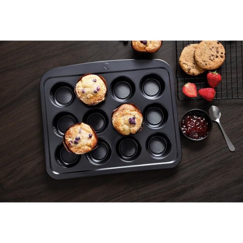 Форма для випікання мафінів MasterPro Foodies collection, на 12шт (BGMP-7342)