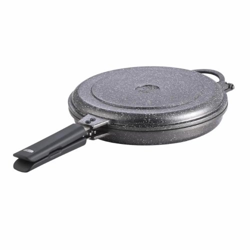 Сковорода-гриль двостороння Bergner Orion, 26см (BG-35100-GY)