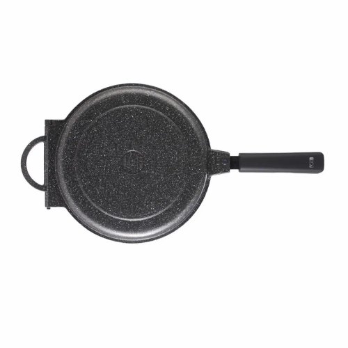 Сковорода-гриль двостороння Bergner Orion, 26см (BG-35100-GY)