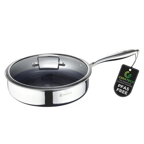 Сотейник Bergner Steelblue, 28см, з кришкою (BG-33224-BL)