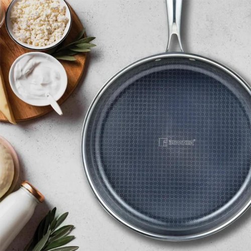 Сотейник Bergner Steelblue, 28см, з кришкою (BG-33224-BL)