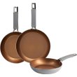 Набір сковорідок Bergner Loja reeco, 18/22/26см, з лопаткою (BGEU-5582)
