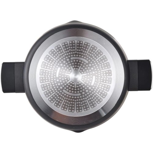 Сотейник Bergner Ion, 3.37л, з кришкою (BG-35803-BK)