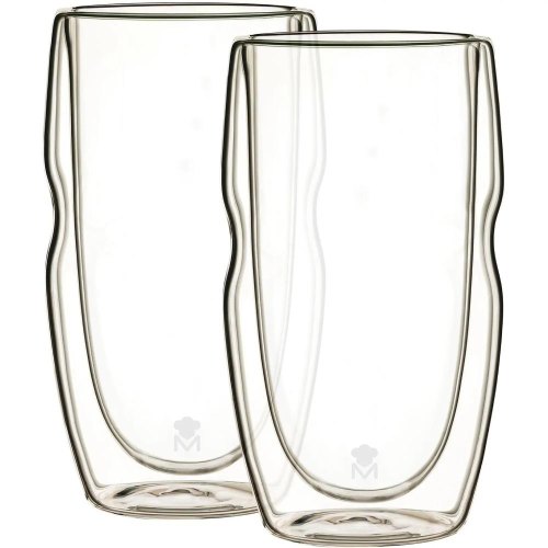 Набір склянок MasterPro Mixology, 540мл, 2шт, подвійні стінки (BGMP-20204)