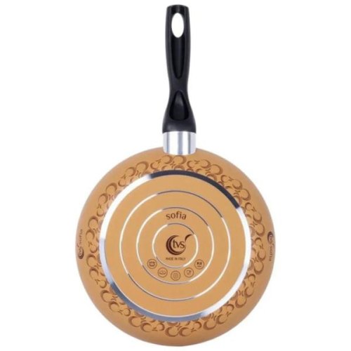 Сковорода TVS Sofia, 28см, жовта (83107282310001ж)
