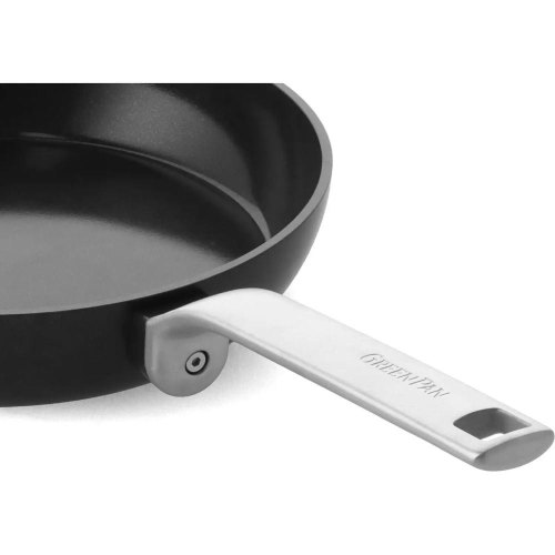 Сковорода GreenPan Evolution, 28см, керамічне покриття, чорна (CC006387-001)