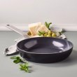 Сковорода GreenPan Evolution, 28см, керамічне покриття, чорна (CC006387-001)