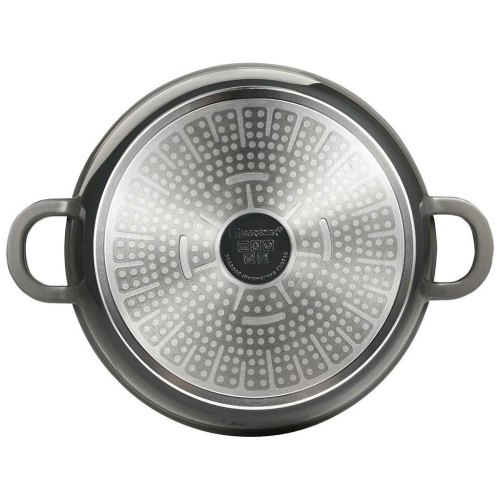 Сотейник Bergner Excalibur, 24см, з кришкою, сірий (BG-36103-GY)