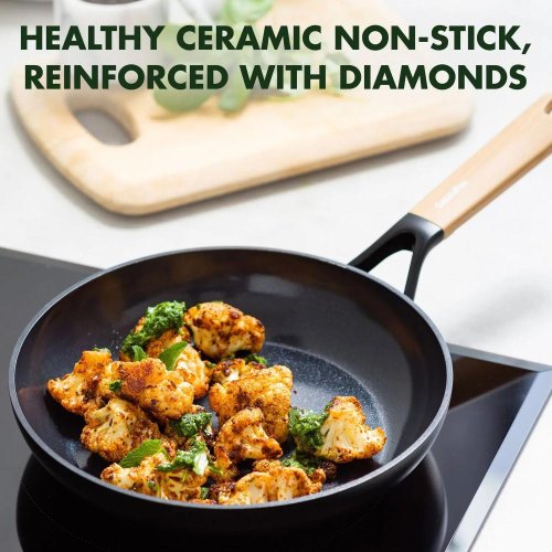 Сковорода GreenPan Eco Smartshape, 24см, керамічне покриття (CC006446-001)