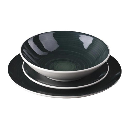 Столовий сервіз Bergner Excalibur green, 12 предметів (BG-10243-GR)