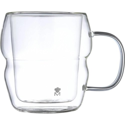 Набір чашок MasterPro Mixology, 450мл, 2шт, подвійні стінки (BGMP-20206)