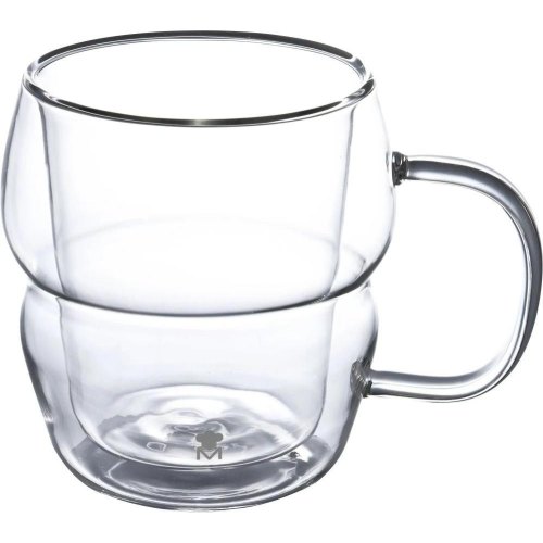 Набір чашок MasterPro Mixology, 450мл, 2шт, подвійні стінки (BGMP-20206)