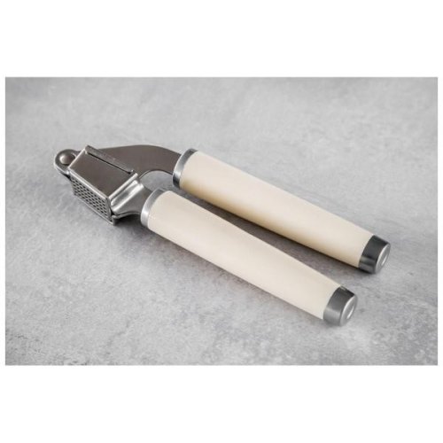 Прес для часнику KitchenAid Coreline, 19см, кремовий (KAG132OHACE)