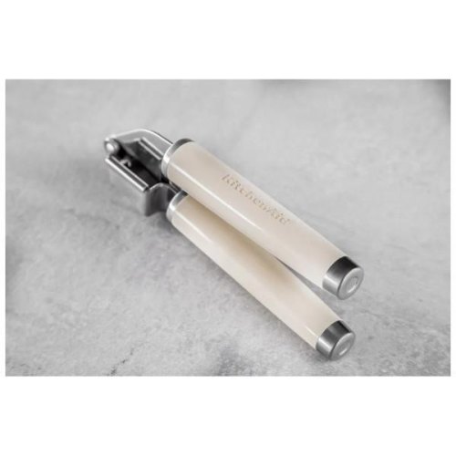 Прес для часнику KitchenAid Coreline, 19см, кремовий (KAG132OHACE)