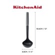 Ополоник KitchenAid Coreline, 31.5см, сірий (KAS006OHCGG)